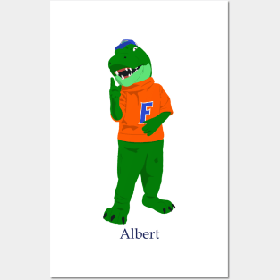 Albert Florida Gators Drawing Posters and Art